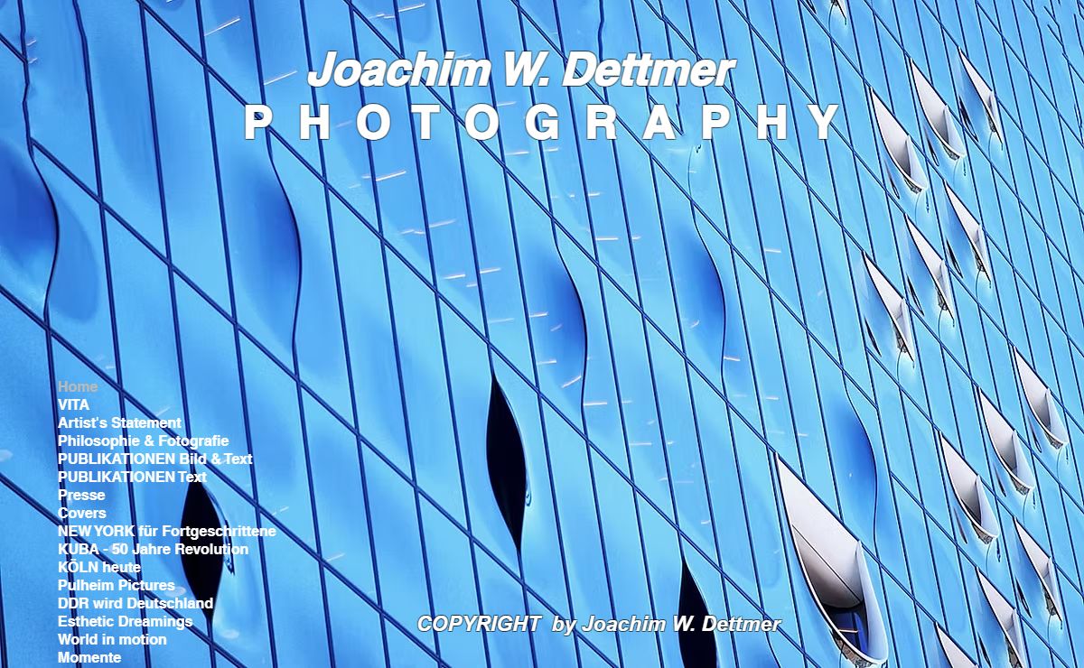 Joachim W. Dettmer PHOTOGRAPHY
