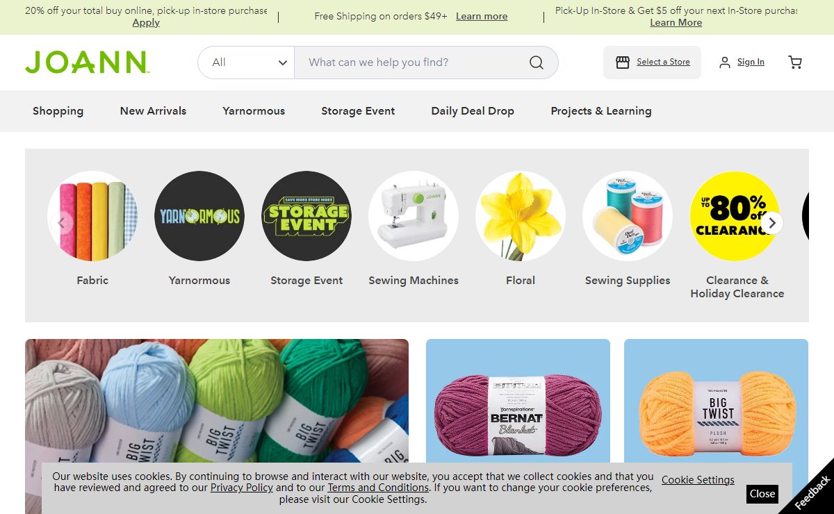 Official JOANN™ Fabric and Craft Stores Online | JOANN