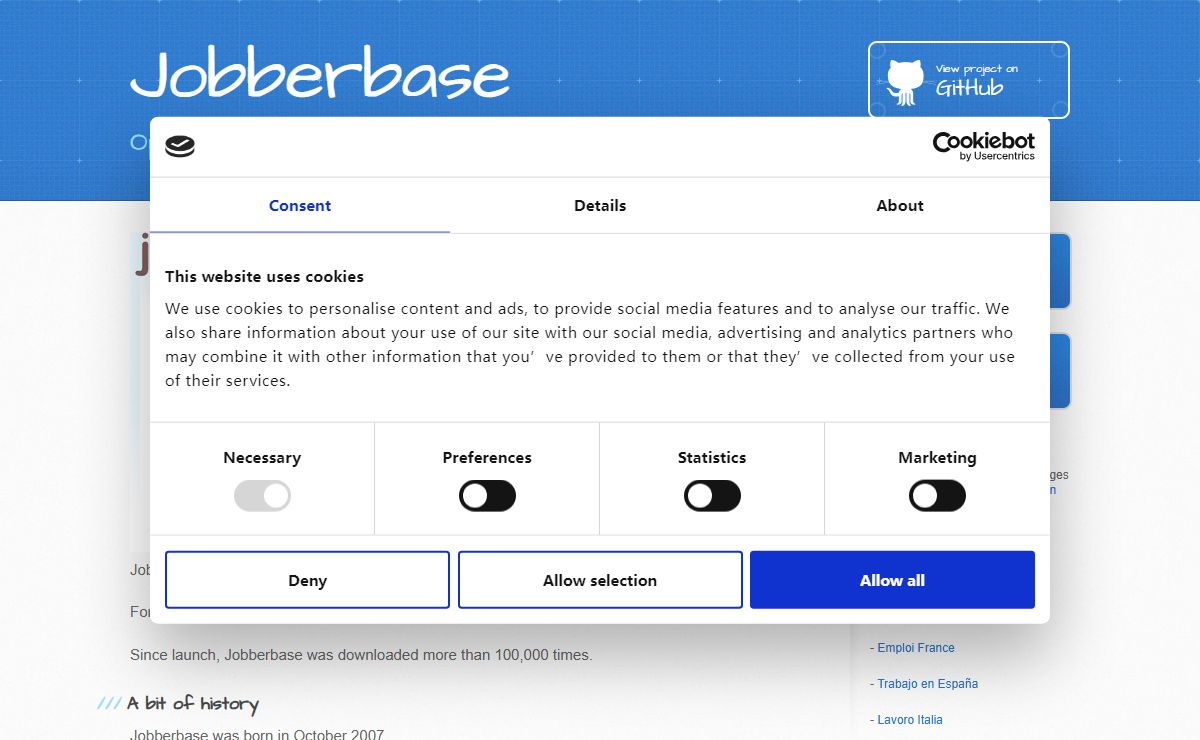 Jobberbase