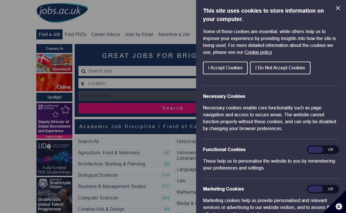 Jobs | Job Search | Job Vacancies on jobs.ac.uk