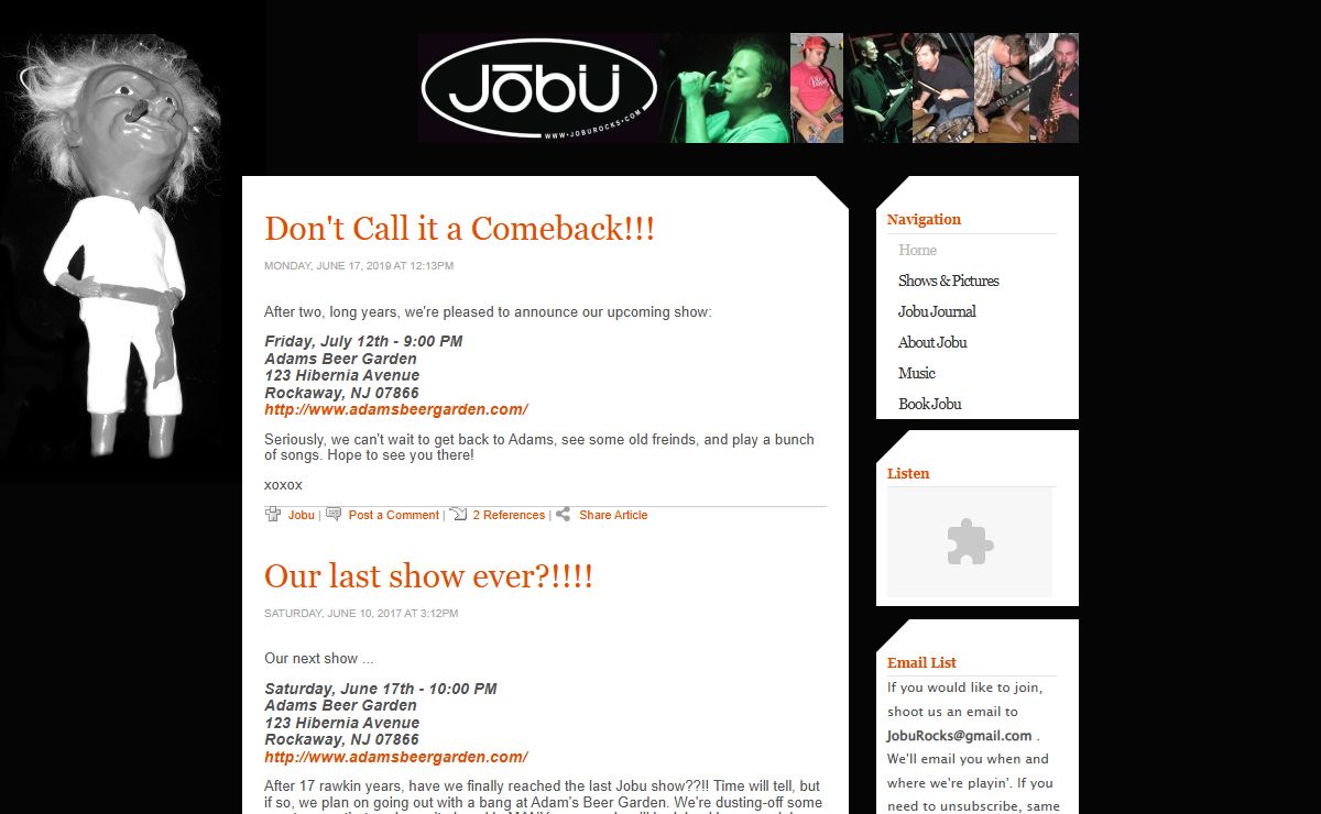 JobuRocks - Home