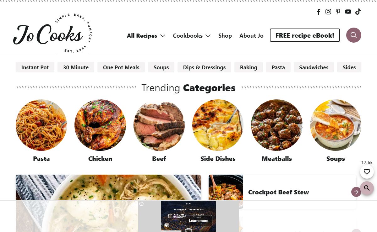 Delicious & Simple Recipes Made with Everyday Ingredients - Jo Cooks