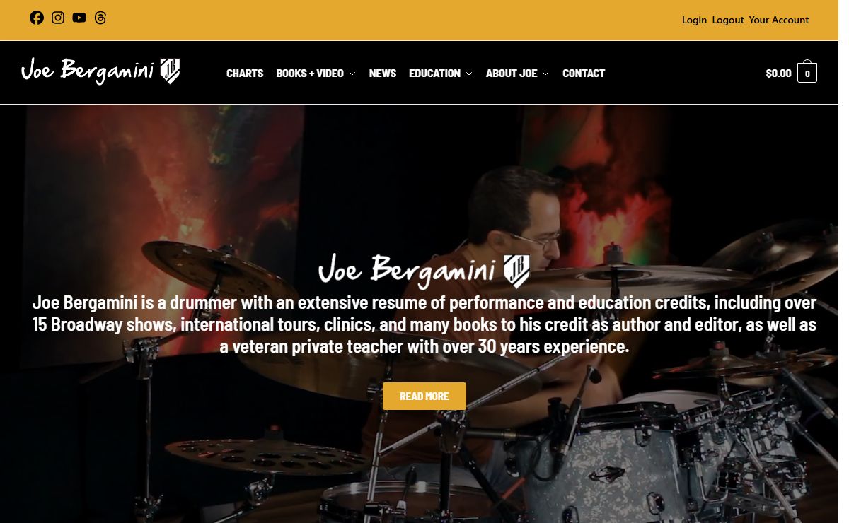 Home | Joe Bergamini