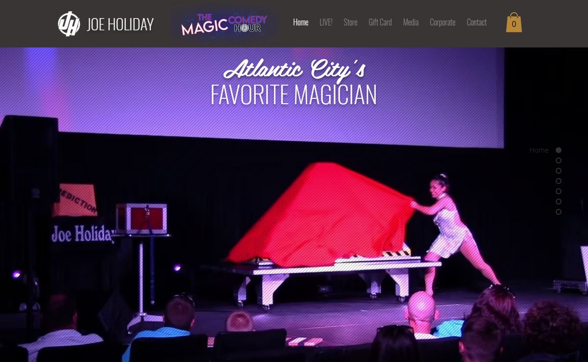 Magician Joe Holiday | Atlantic City's Favorite Magician