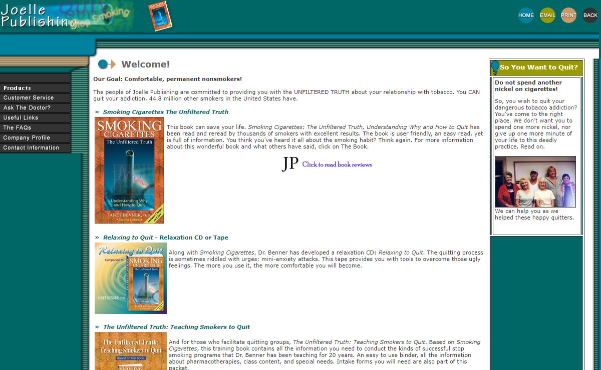Stop Smoking Cigarettes with "The Unfiltered Truth Understanding Why and How to Quit" by Joelle Publishing