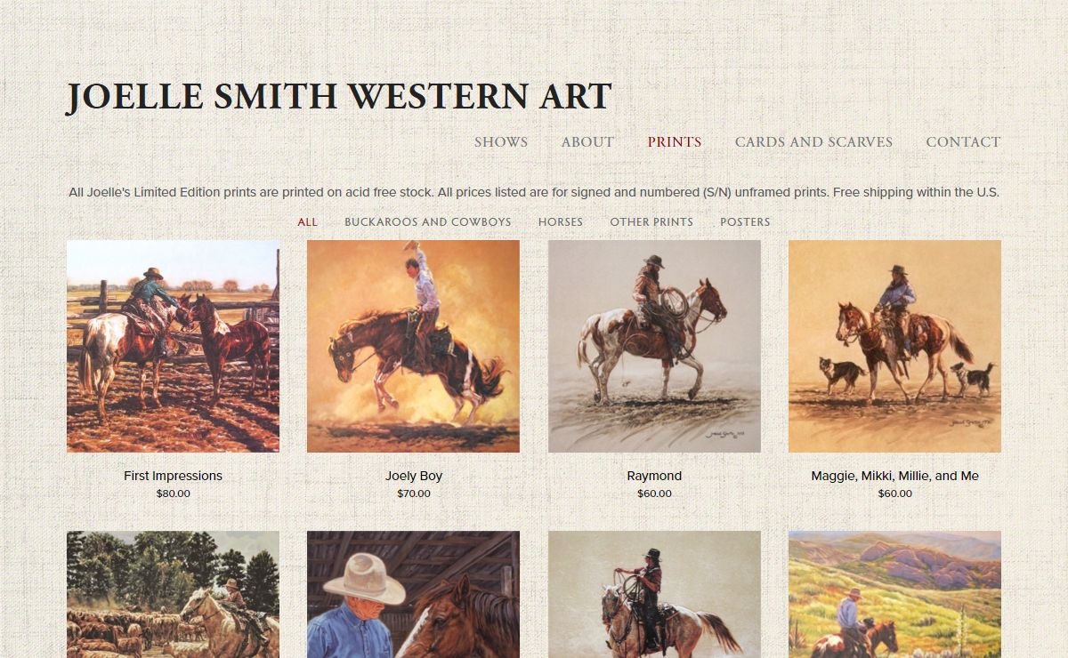 Joelle Smith Western Art