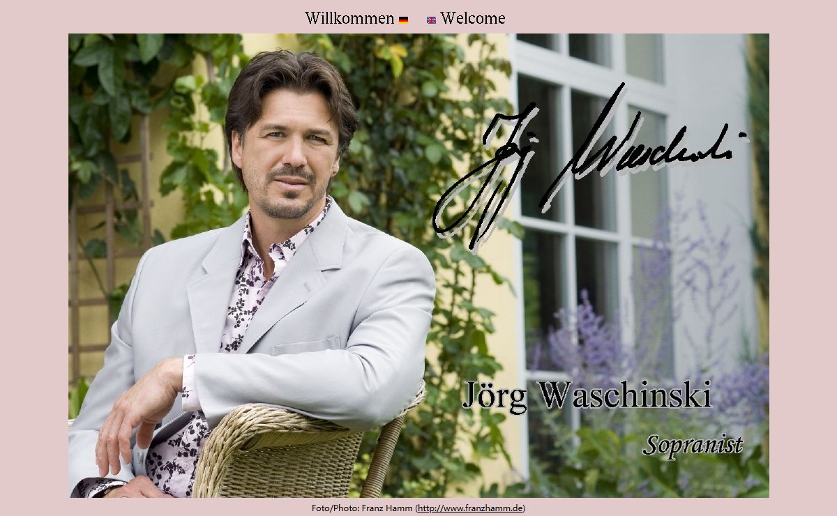 Jörg Waschinski, Sopranist