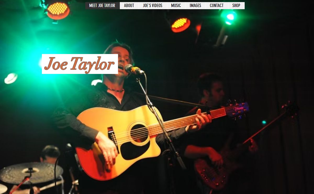 MEET JOE TAYLOR | Joe Taylor Official