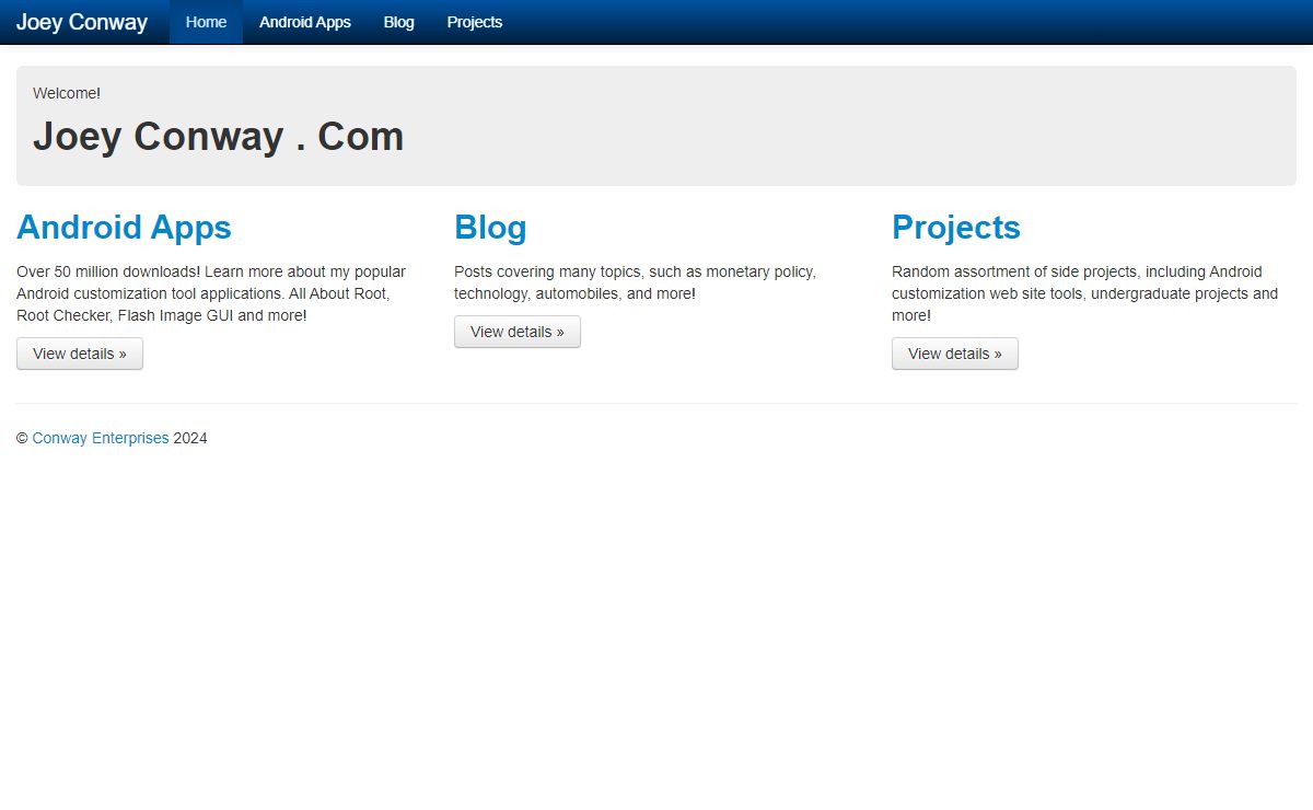 Joey Conway . Com