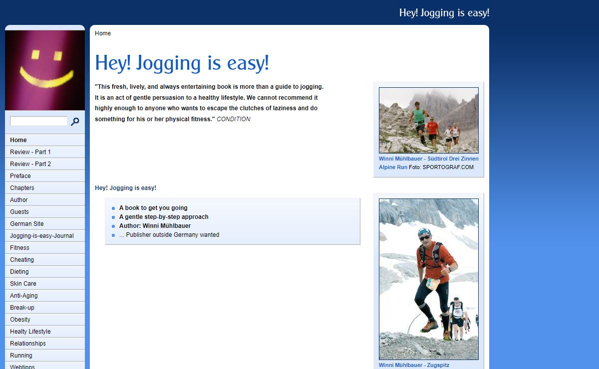 Hey! Jogging is easy!