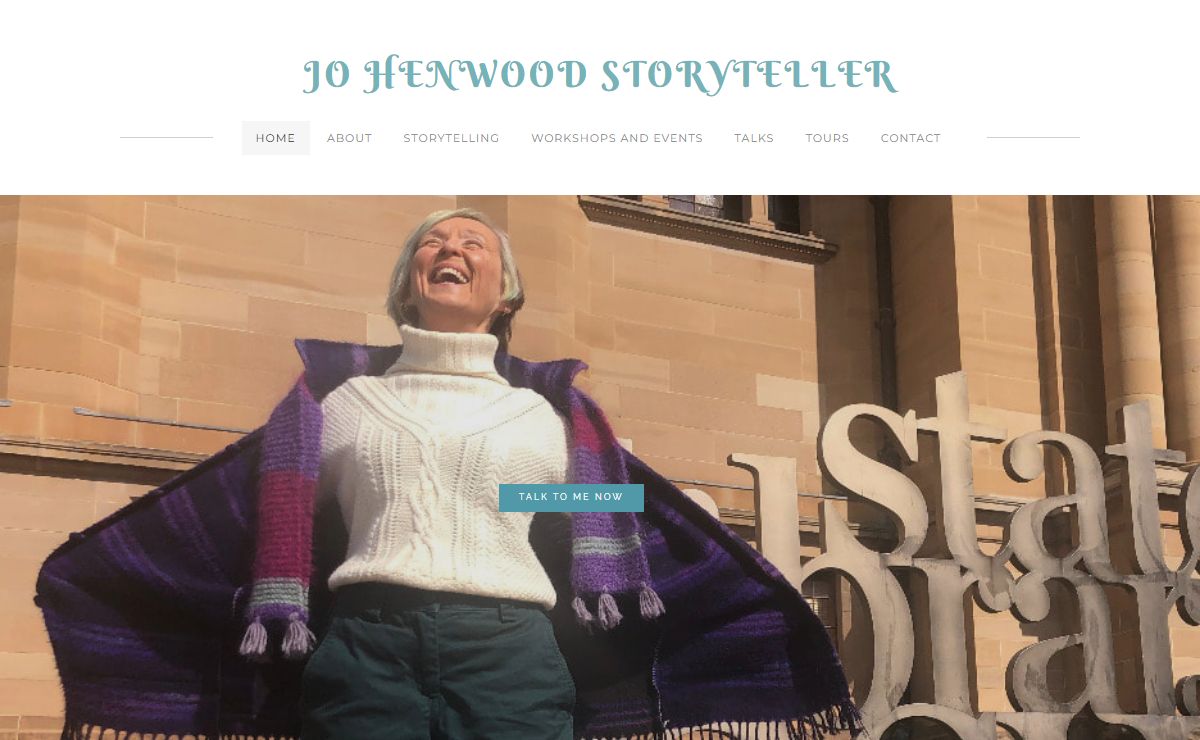 JO HENWOOD STORYTELLER - Home
