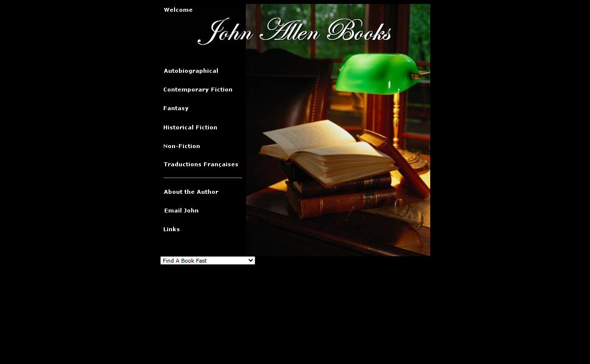 Welcome to John Allen Books