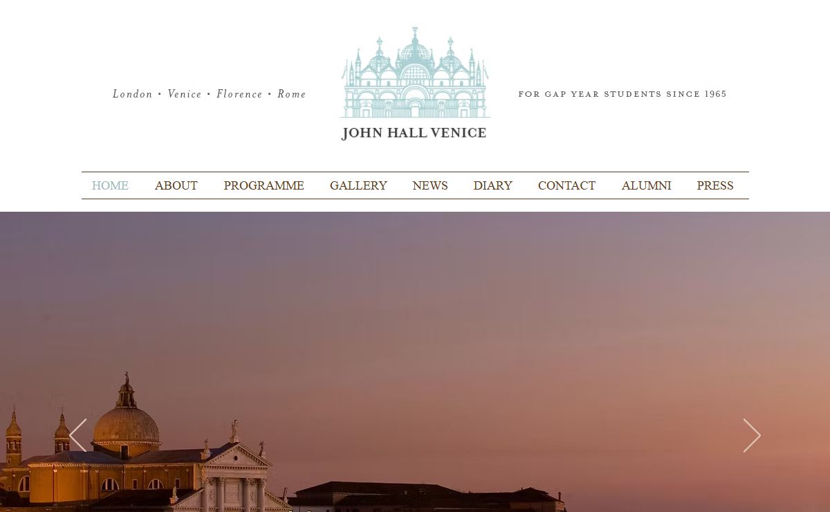 GapYear Culture Venice | John Hall Venice
