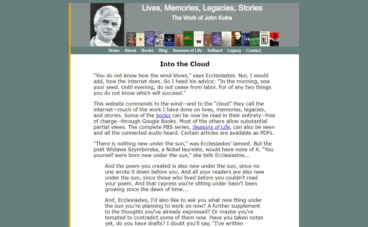 Author John Kotre