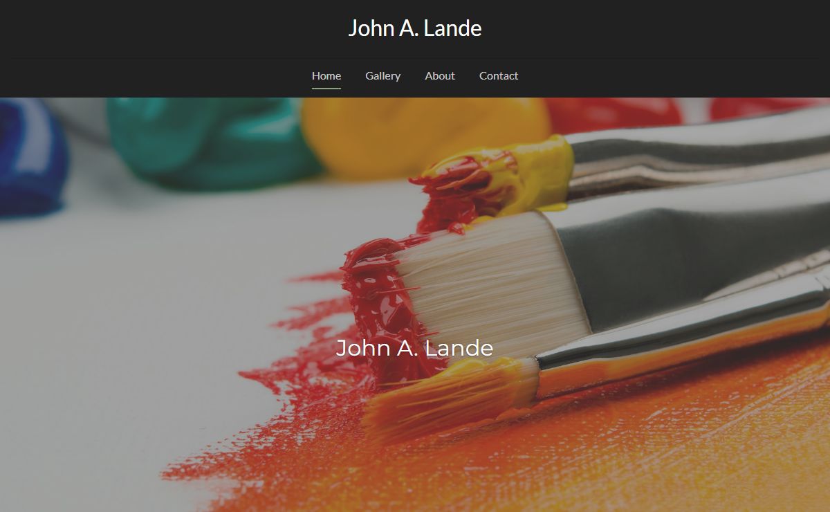 Home - John A. Lande