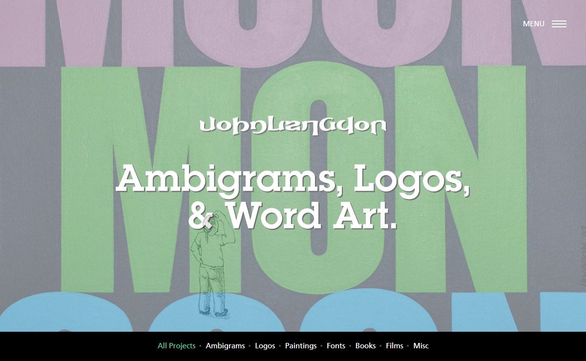 Ambigrams, Logos, & Word Art. | John Langdon | Ambigrams, Logos, & Word Art.