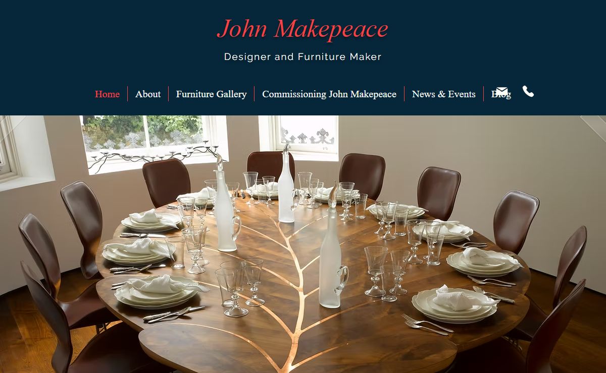 Home | John Makepeace - Award Winning Furniture Designer and Maker