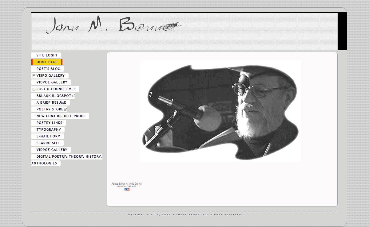 John M. Bennett - home page