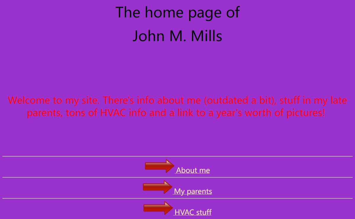 You're at John's Page!