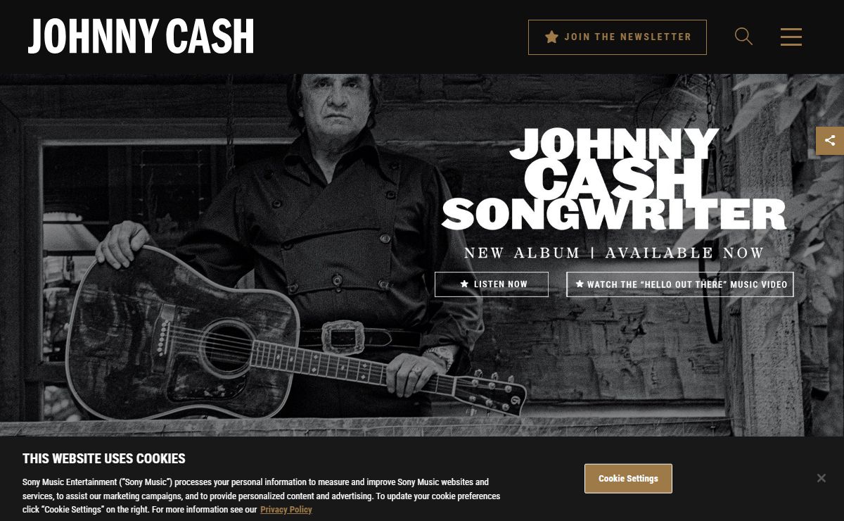 Home | Johnny Cash Official Site