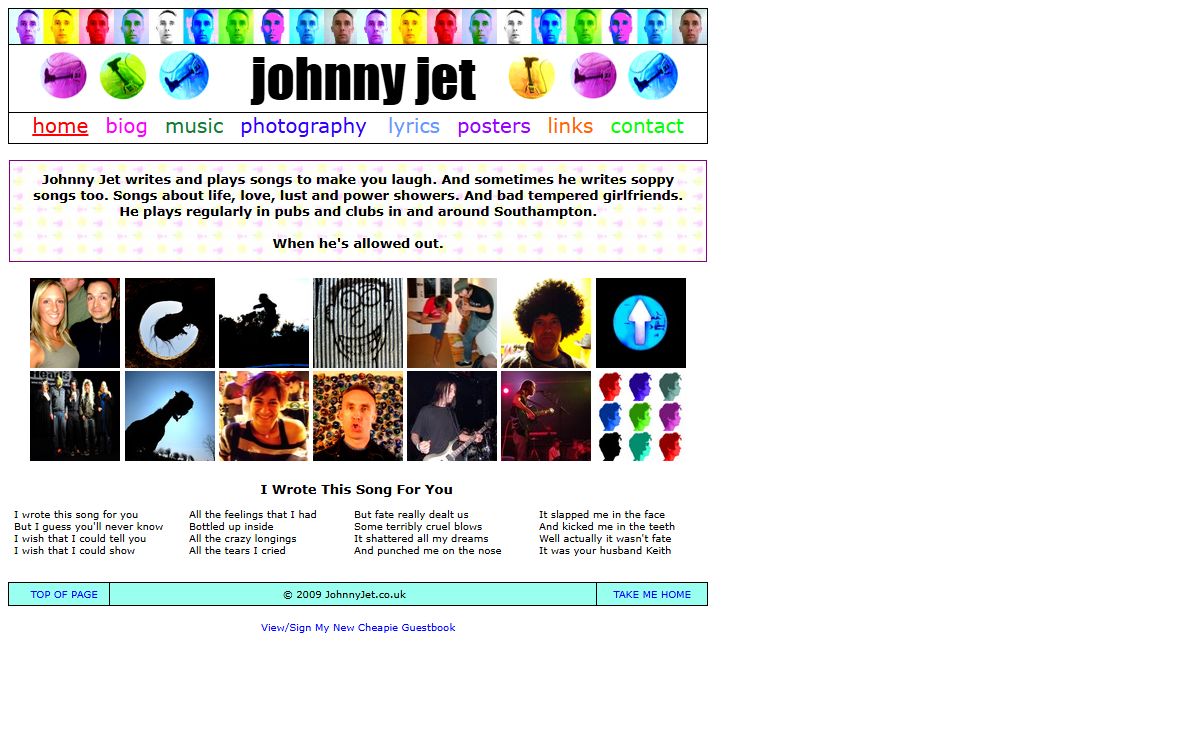 Johnny Jet: Comedy Songs