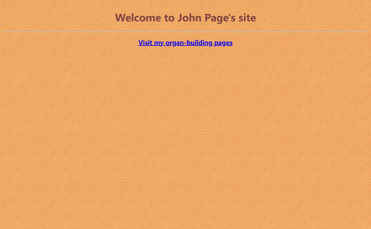 Welcome to John Page