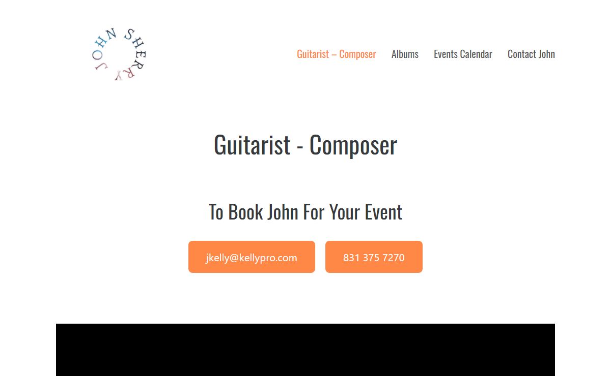 Guitarist - Composer - Looper - John Sherry