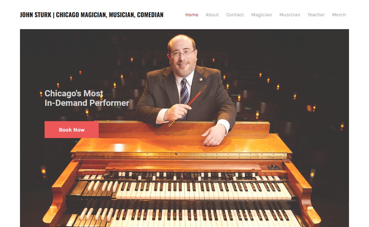 John Sturk | Chicago Magician, Musician, Comedian - John Sturk - Magician, Musician, Comedian