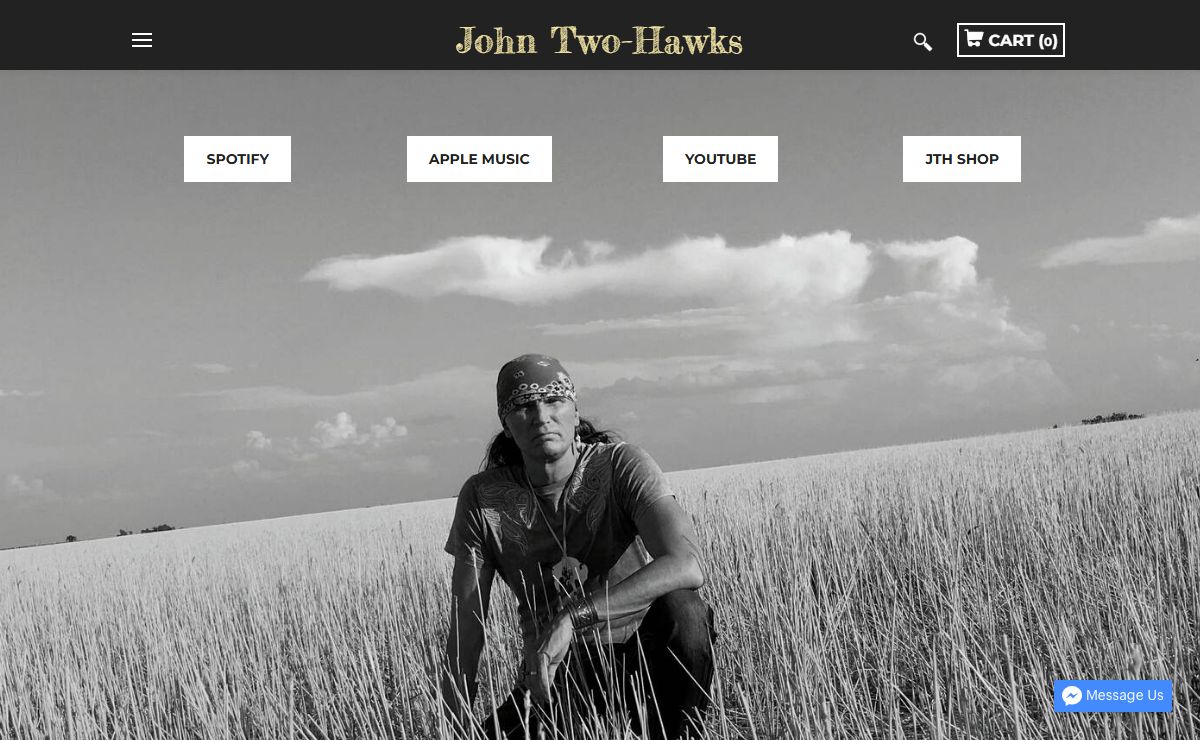 John Two-Hawks - Grammy® nominated Recording Artist, Speaker, Author and Activist