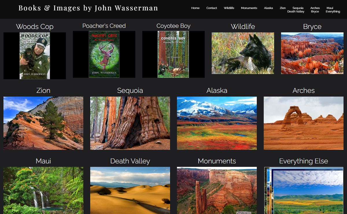 Books & Images by John Wasserman
