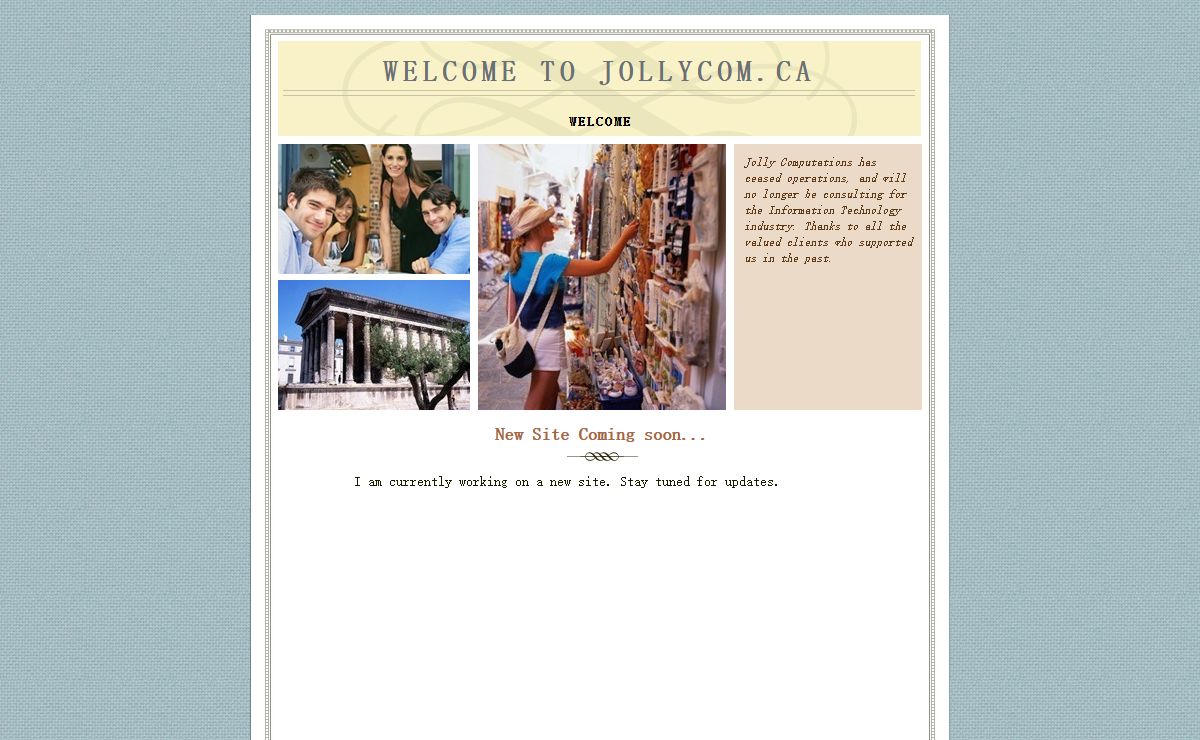 Welcome to Jollycom.ca ￼