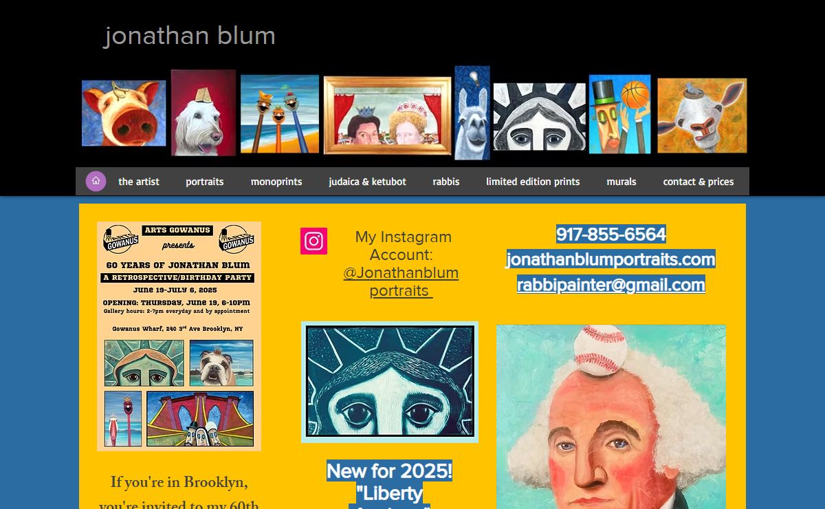 Jonathan Blum | Realistic and Fictitious Portrait Artist