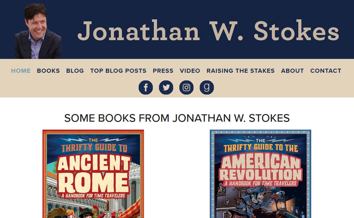 Jonathan W. Stokes — Author and Screenwriter