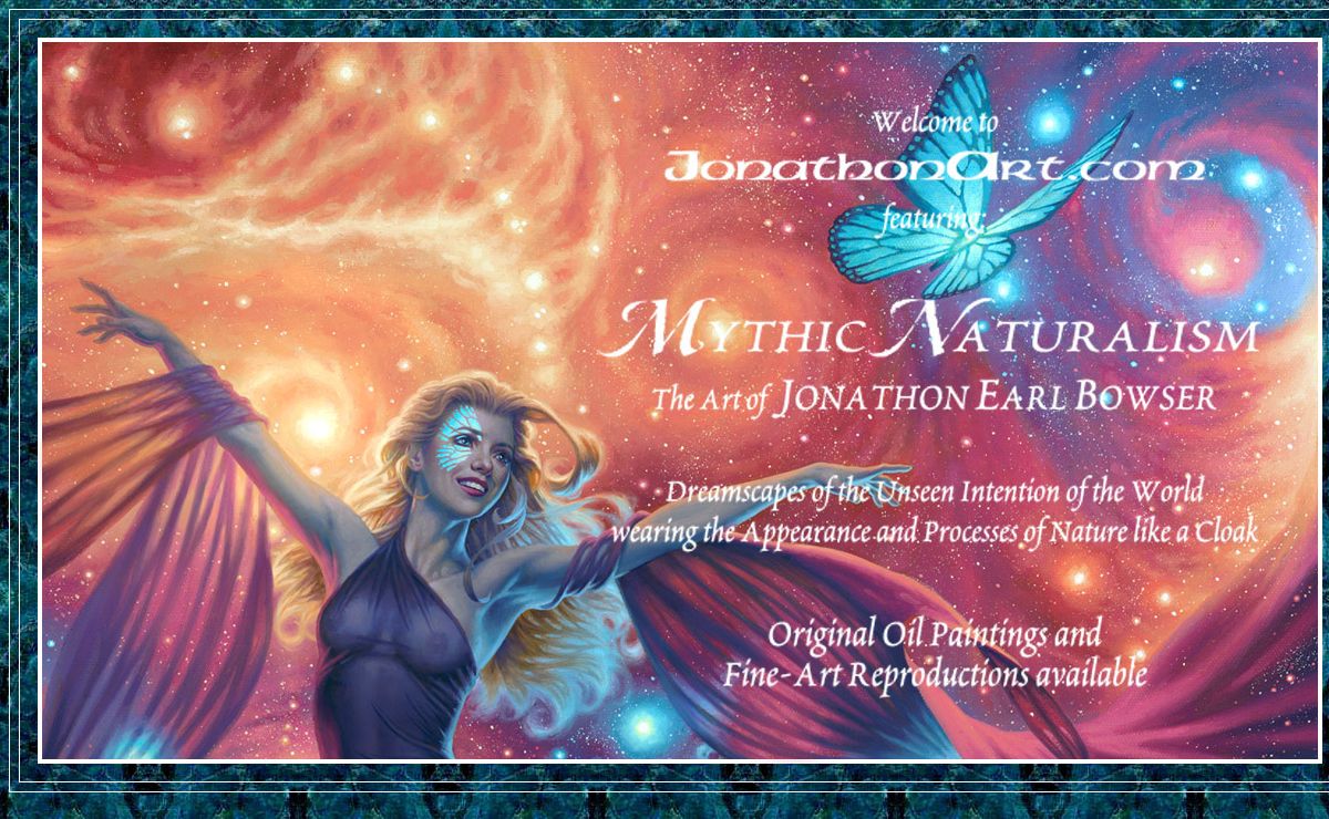 The Goddess Art of Jonathon Earl Bowser - an Artist's View of the Enigmas of the World