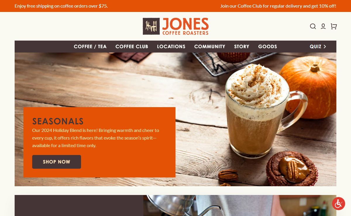Jones Coffee Roasters - The Best Coffee, Order Today