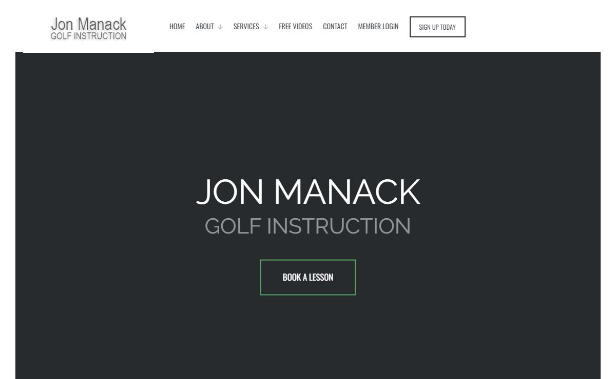 Jon Manack | GOLF INSTRUCTION VIDEOS, Center, TX