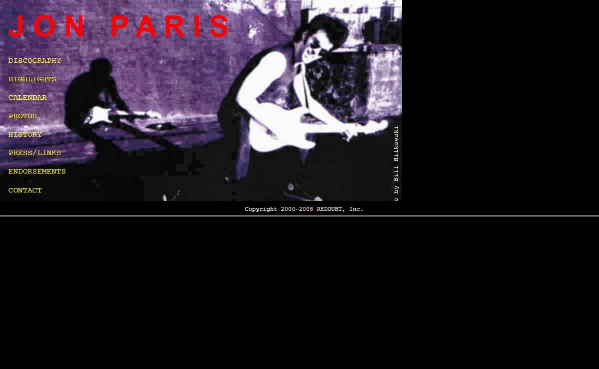 Jon Paris - Home