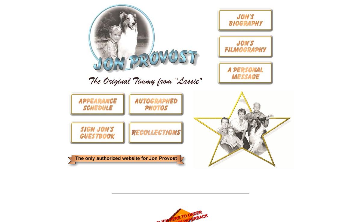 The Official Jon Provost Website