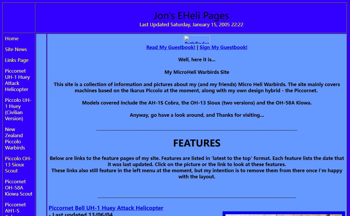 Jon's Eheli - Home and News