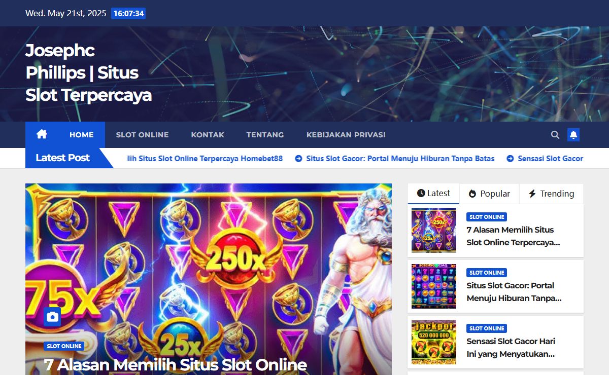Josephc Phillips | Situs Slot Terpercaya