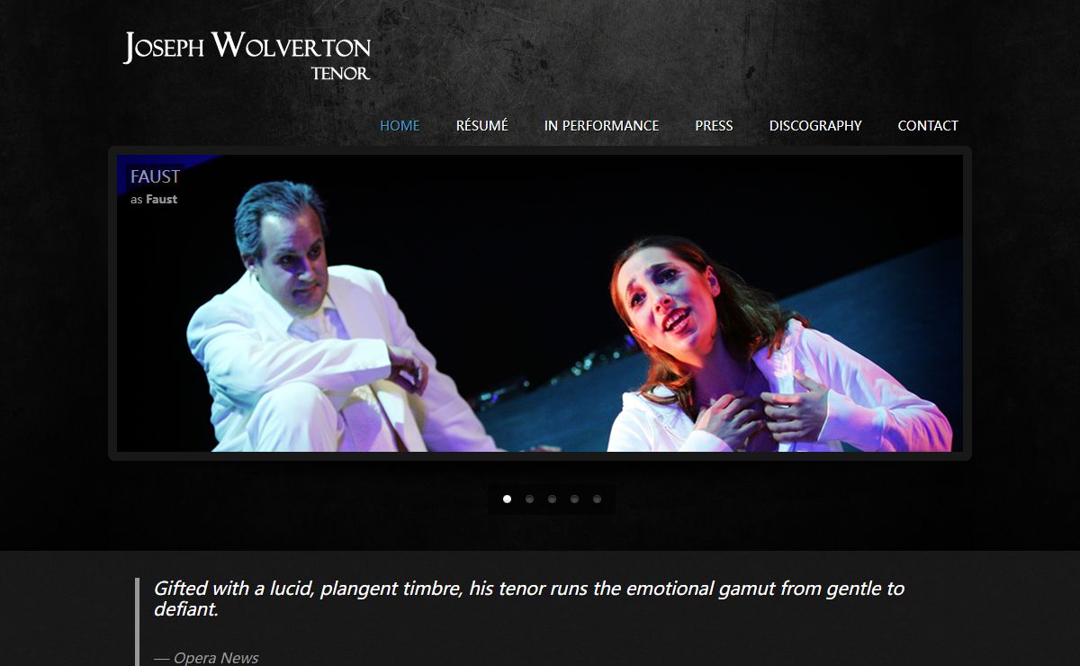 Joseph Wolverton | Tenor