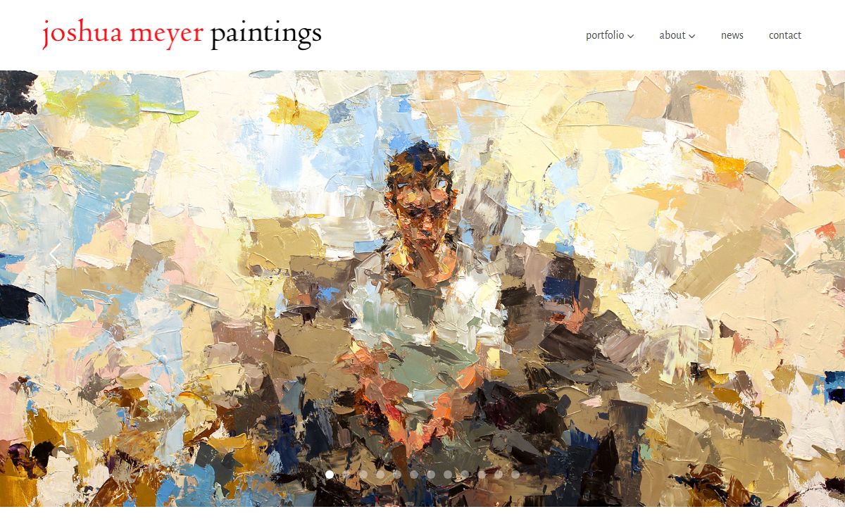 Joshua Meyer Artist – Paintings, interviews and biography of Cambridge artist Joshua Meyer