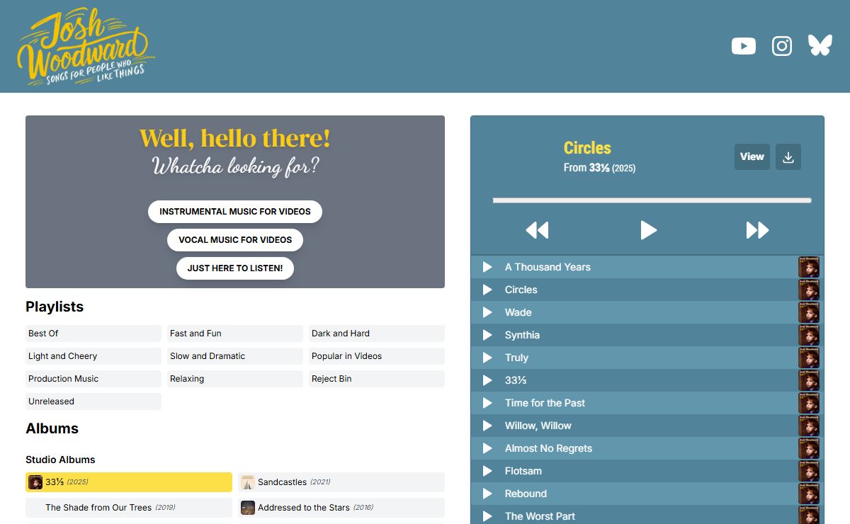 Josh Woodward: Creative Commons Music