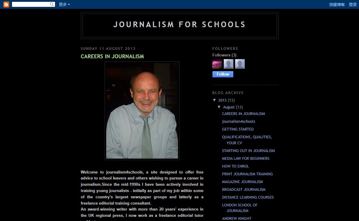JOURNALISM FOR SCHOOLS