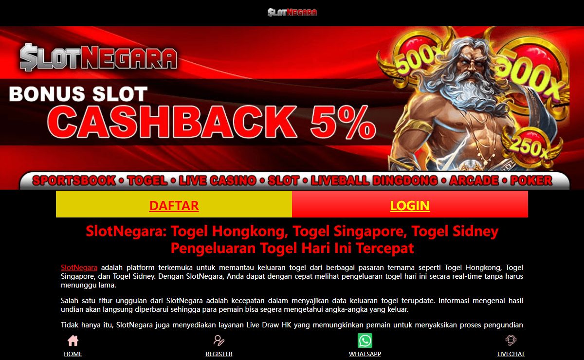 SlotNegara: Togel Hongkong, Togel Singapore, Togel Sidney Pengeluaran Togel Hari Ini Tercepat