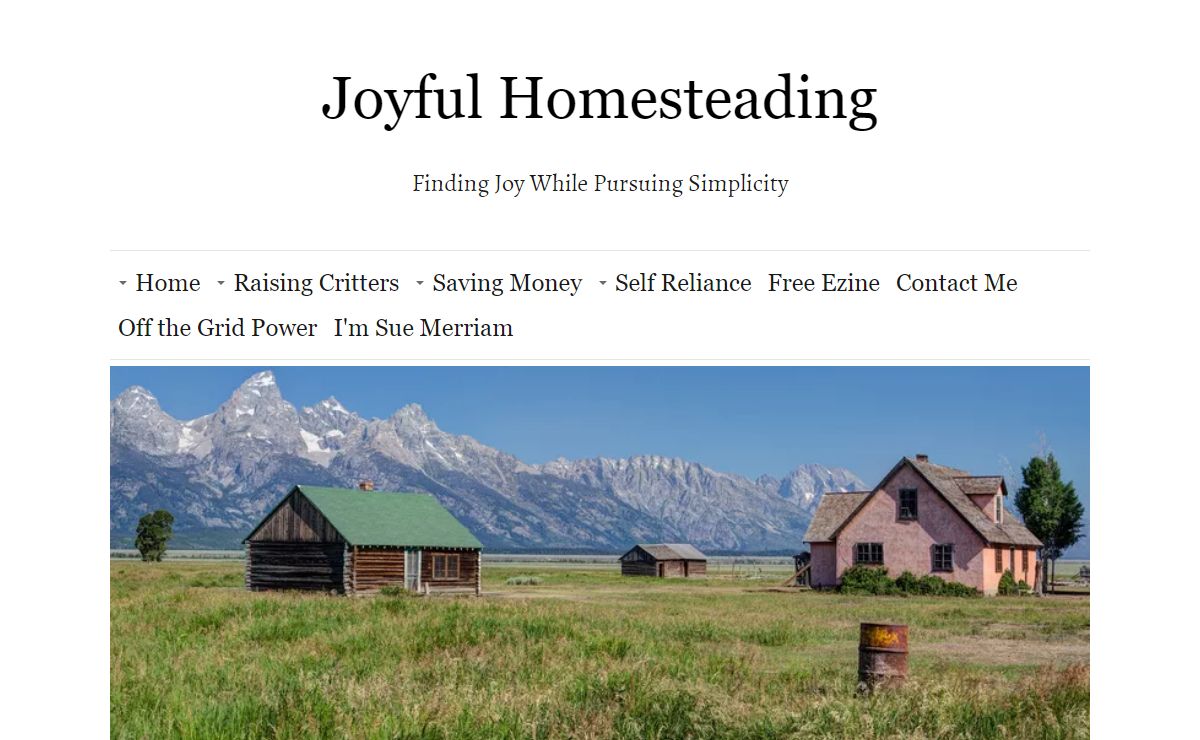 Joyful Homesteading for a Joyful Lifestyle
