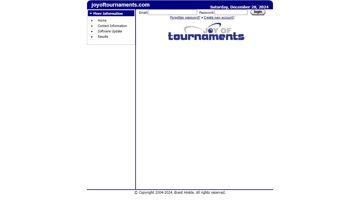 The Joy of Tournaments