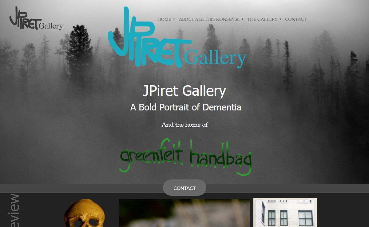 JPiret Gallery - A Bold Portrait of Dementia - Welcome
