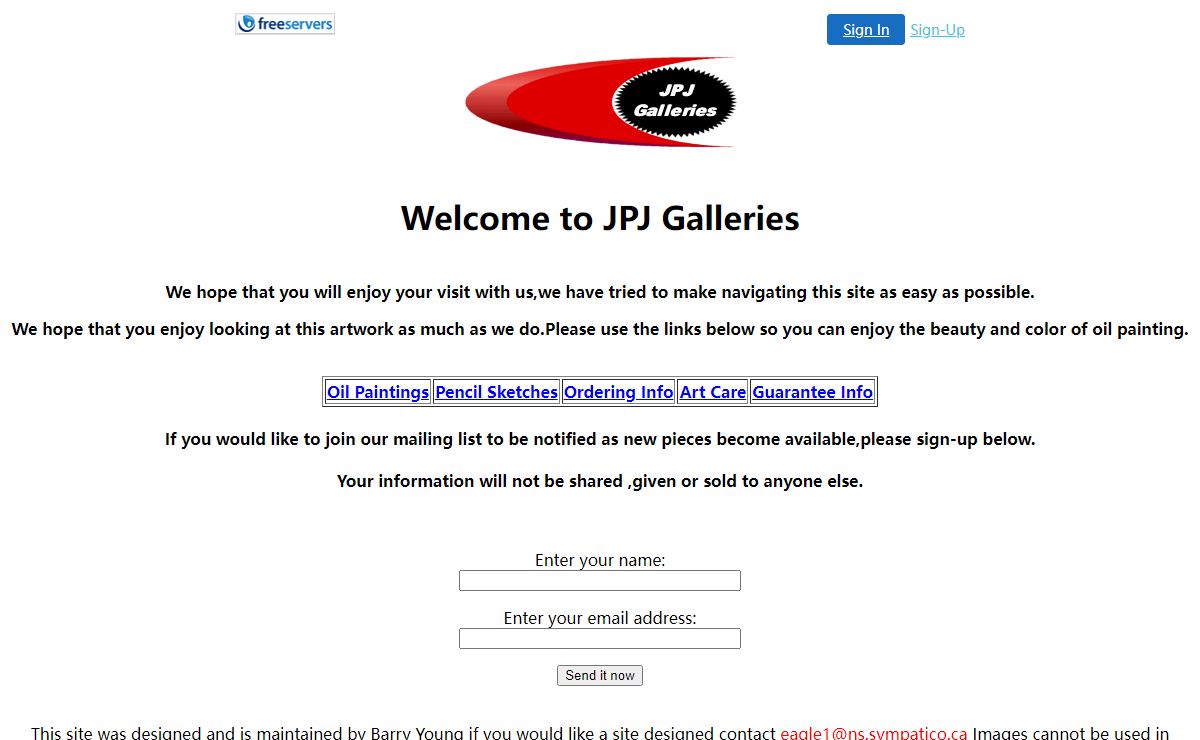 JPJ Galleries oil paintings,colored pencil sketches,and free tips to keep your artwork looking great