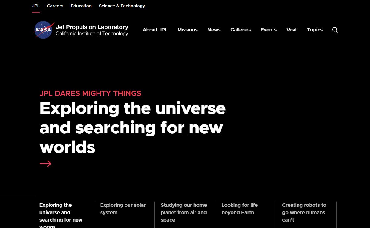 NASA Jet Propulsion Laboratory (JPL) - Robotic Space Exploration | NASA Jet Propulsion Laboratory (JPL)